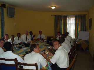 Sierra Leone Missionaries with President Gay